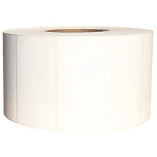 Barcode Printer Label, White, Labels/Roll: 2500, 60Dx29