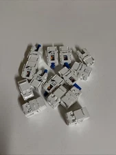 Lot of 14 Used eXtreme 6 QuickPort Connector CAT 6 White