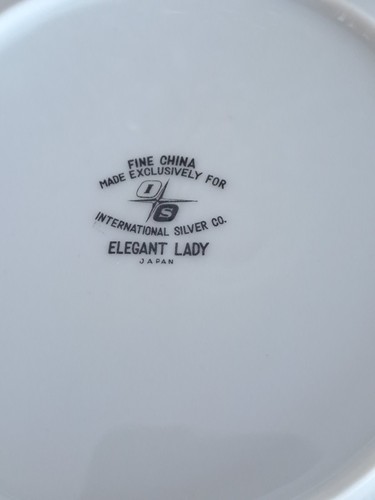 International Silver Co. Fina Porzellan 48 Teile Gruppier Geschirr Elegant Lady - Bild 15 von 19