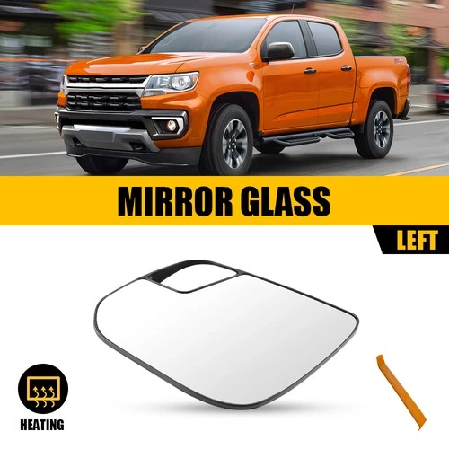 Driver Left Side Mirror Glass For 2015-2021 2022 Chevrolet Colorado GM1324178