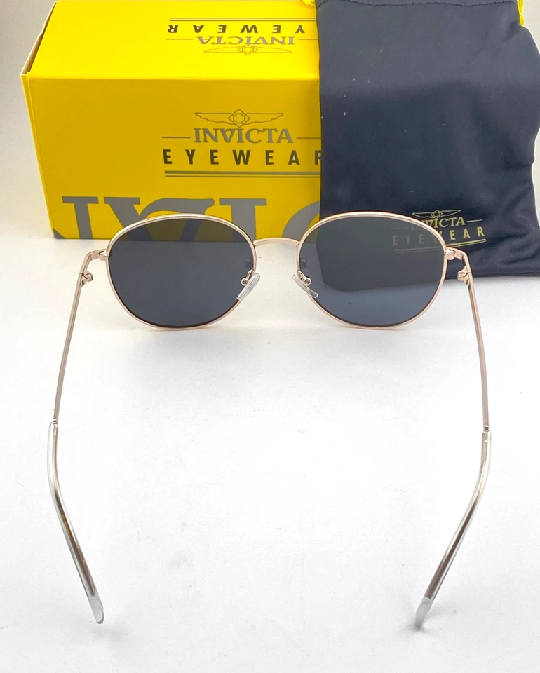 NUEVO EN CAJA GAFAS INVICTA Gafas de sol 140005 Pro Diver Metal Dorado Monturas Unisex Foto 4 de 4