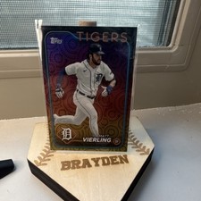 Topps 2024 Series 2 Parallel Matt Vierling #375 Detroit Tigers