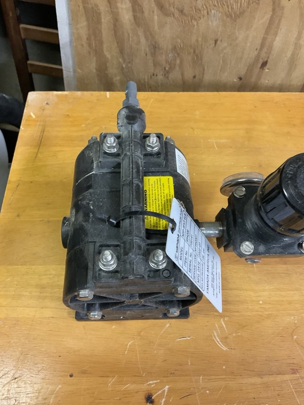 YAMADA 854208 NDP-5FVT-ELB Air Powered Double Diaphragm Pump