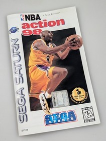 Sega Saturn - NBA Action 98 - Complete CIB w/ Inserts