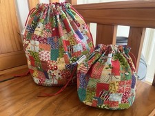 Grace s Cases Gift Fabric Bag Set, Craft Bags