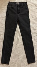 Madewell Women's Jeans - Size 26 - 10" High-Rise Skinny - Black (Pre-Owned)