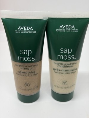 Aveda Sap Moss Shampoo & Conditioner Travel Duo 1.4 oz   New