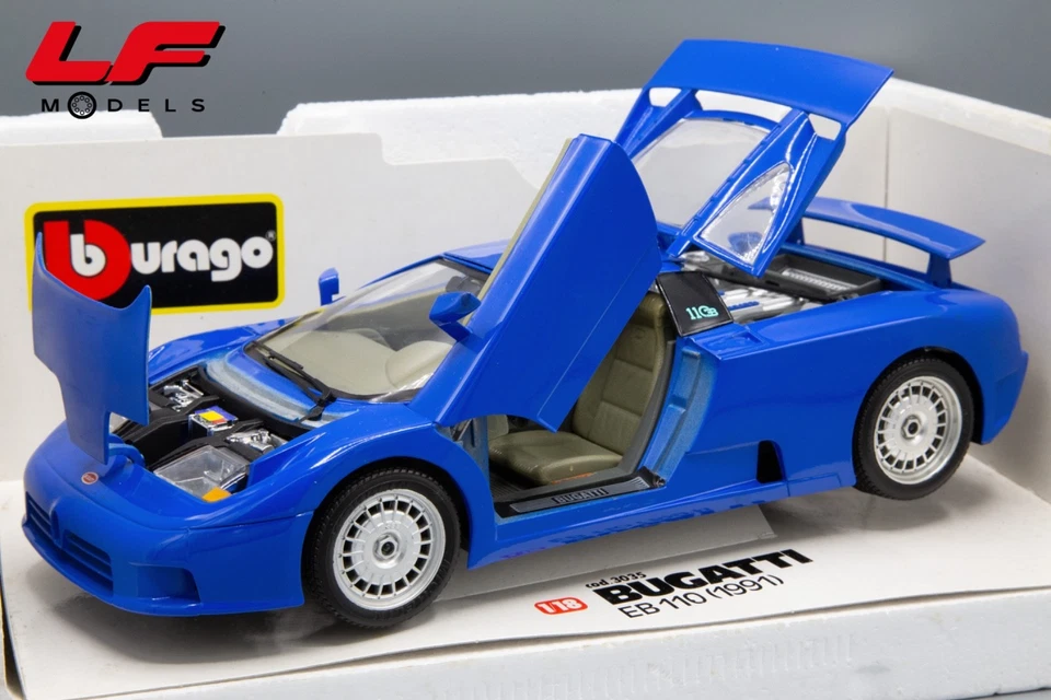 1:18 Bugatti EB110 1991 - Burago - Immagine 2 di 4