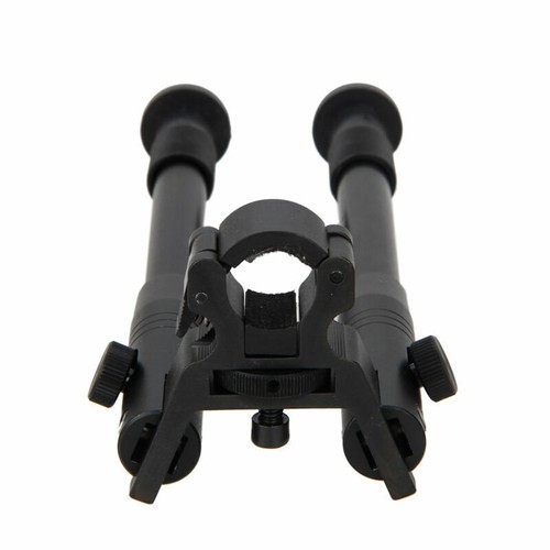 Abrazadera montaje en cañón bípode ajustable 8-10" descanso de retorno de resorte apto para pistola de rifle - Imagen 2 de 12
