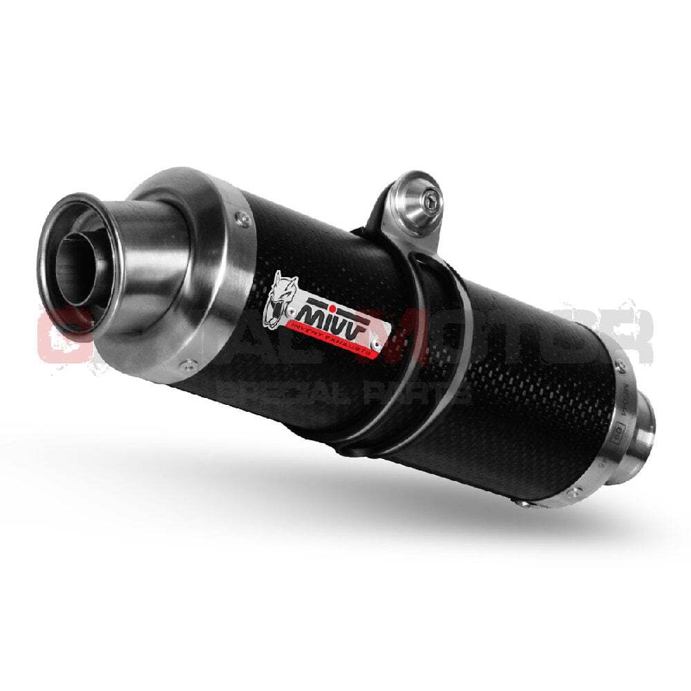 Mivv Exhaust Muffler GP Carbon Fiber for Suzuki Sv 650 2004 > 2015 3