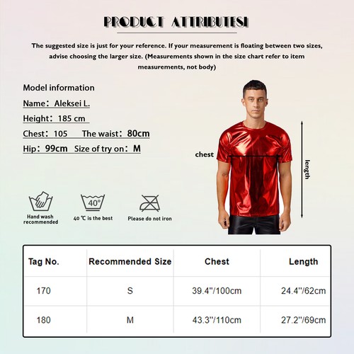 Camiseta pijama suelto mancha brillante manga corta cómoda cuello en V para hombre EE. UU. - Imagen 67 de 89