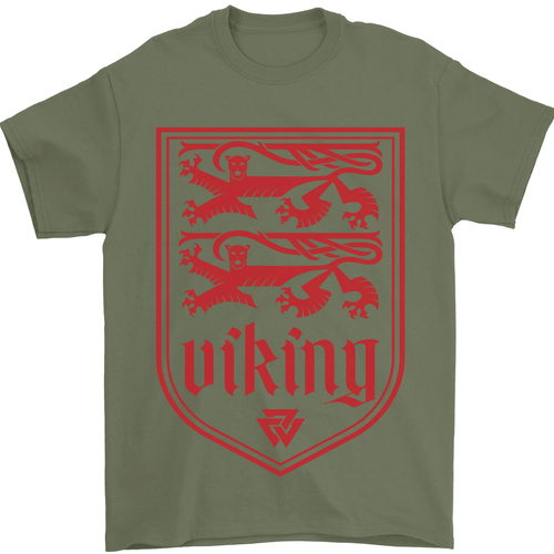 The Vikings Valknut Símbolo Leones Valhalla Camiseta Hombre 100% Algodón - Picture 28 of 104