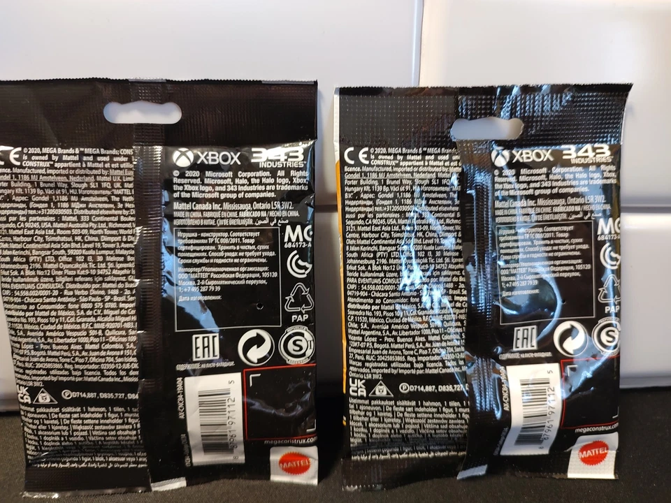 Mega Construx HALO Infinite 3 ~ Lot of (2) Blind Bags NEW SEALED - Image 3 of 3