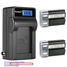 Kastar Battery LCD Wall Charger for Nikon EN-EL1 MH-53 Nikon Coolpix 995 Camera
