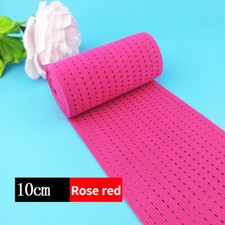 3,93 In/10cm Breites Elastikband Netz Stretch DIY Bandbesatz Nähen Pink