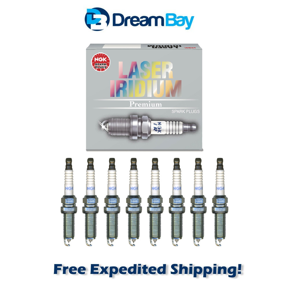 NGK Spark Plug Set 8PCS Laser Iridium 08-20 for Infiniti Nissan 1406 DILKAR7B11