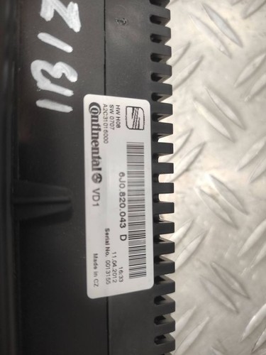 Unidad de control aire acondicionado Seat Ibiza IV (6J,6P) 2012 6J0820043D RVP14673 - Imagen 3 de 4