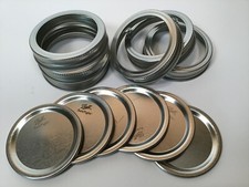 Ball Mason Jar Lids and Rings for Canning - 120 Count - Regular Mouth