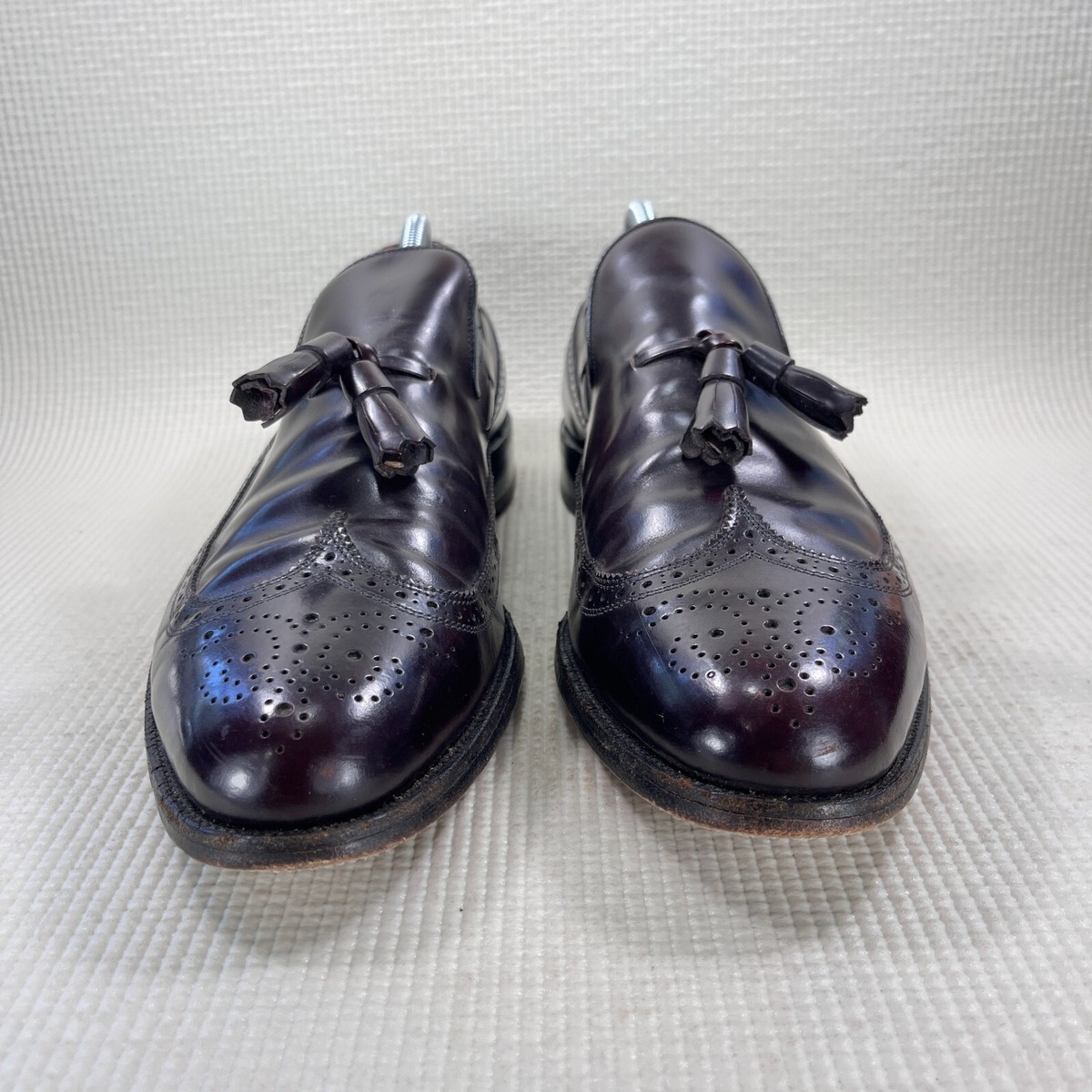 Allen Edmonds Berwick Dress Shoes Leather Wingtip Mens 11  display picture 1