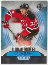 2013-14 Ultimate Collection Ultimate Rookies #78 Jon Merrill 208/499 NJ Devils