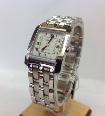 Philip Watch steel square woman | eBay