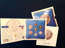 ~Great Britain 1988  United Kingdom Brilliant 7 Coin Uncirculated Set As Issued