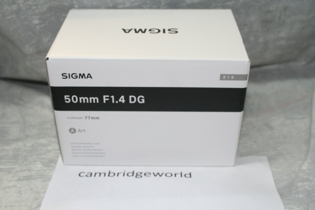 【新品】Sigma 50mm F1.4 DG HSM Art ニコンF 箱保証書 Buy Sigma 50mm F/1.4 DG HSM Art Lens for Nikon online | eBay