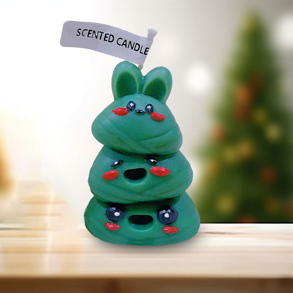 Scented Candles Aromatherapy Candle with Cartoon Zongzi Design