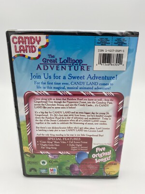 Candy Land - The Great Lollipop Adventure (DVD, 2005) 97368863040