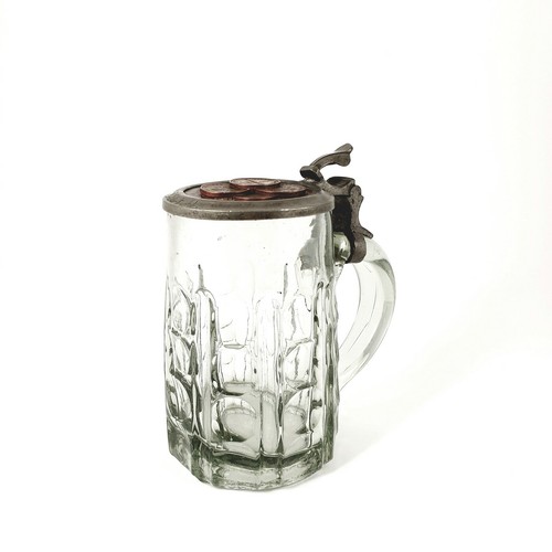 Biedermeier - Bierkrug mit Münzen, 19.Jh. - Picture 3 of 10