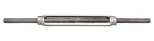 STAINLESS TURNBUCKLE FULL THREAD FS 3/8"X6" 316-NM