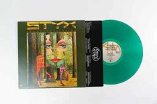 Grand Illusion STYX  GREEN VINYL Record POSTER  NEW SEALED, SHIPS TODAY