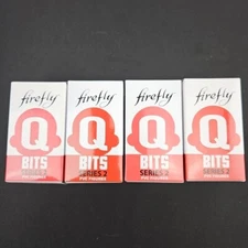 Q-Bit Series 2 - Firefly Loot Cargo Crate - QMx Q-Bits Mystery Figure Lot of 4