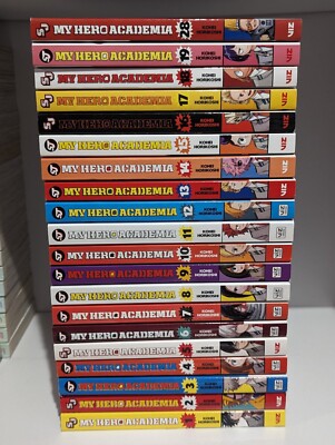 My Hero Academia Manga English Lot: Volumes: 1-19, 28 | eBay