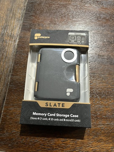 Étui pour carte SD et microSD PolarPro Slate (coque rigide)