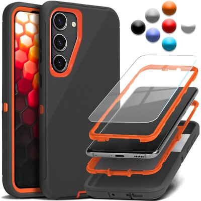 For Samsung Galaxy S26 S25 S24 S23 S22 Ultra Shockproof Protective Rugged Case
