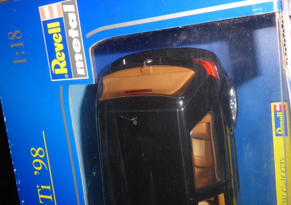 Revell 08987, 1/18 VW Golf Gti 1998 3-türig neuwertig IN Conf. Orig. , Raro - Immagine 2 di 4