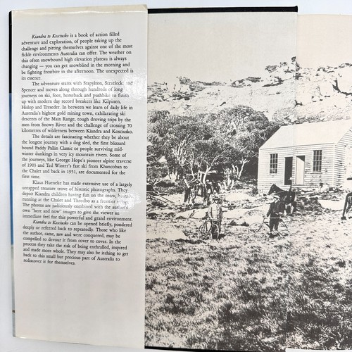 Kiandra to Kosciusko Klaus Hueneke HC Book 1988 Snowy Mtns History & Exploration - Picture 7 of 23