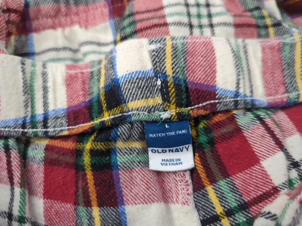 Lote de 3 Pantalones de Pijama Antiguos Azul Marino Para Hombre Grande Cintura Elástica Cordón Foto 3 de 4