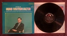 The Best of Hugo Winterhalter DG LP 1965 RCA Victor LSP-3379(e) vg