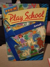 BBC TV Play School Annual Hardback Book 1984 / 1985 Unclipped PlaySchool