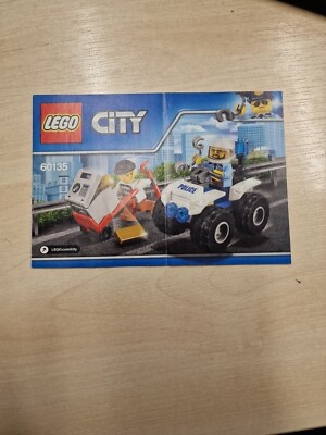 Lego 60135 Instruction Booklet Only UK