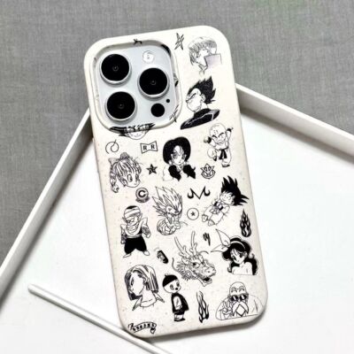 Dragonball Z Für iPhone 11 12 13 14 15 Pro Max Case Hülle Schutzhülle Cover TPU