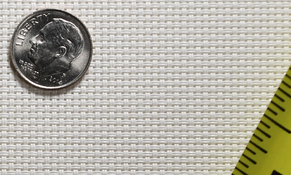 METechs White 5% Solar Mesh Roller Shades Manual Chain UV Protect Window Blind - Image 4 of 4