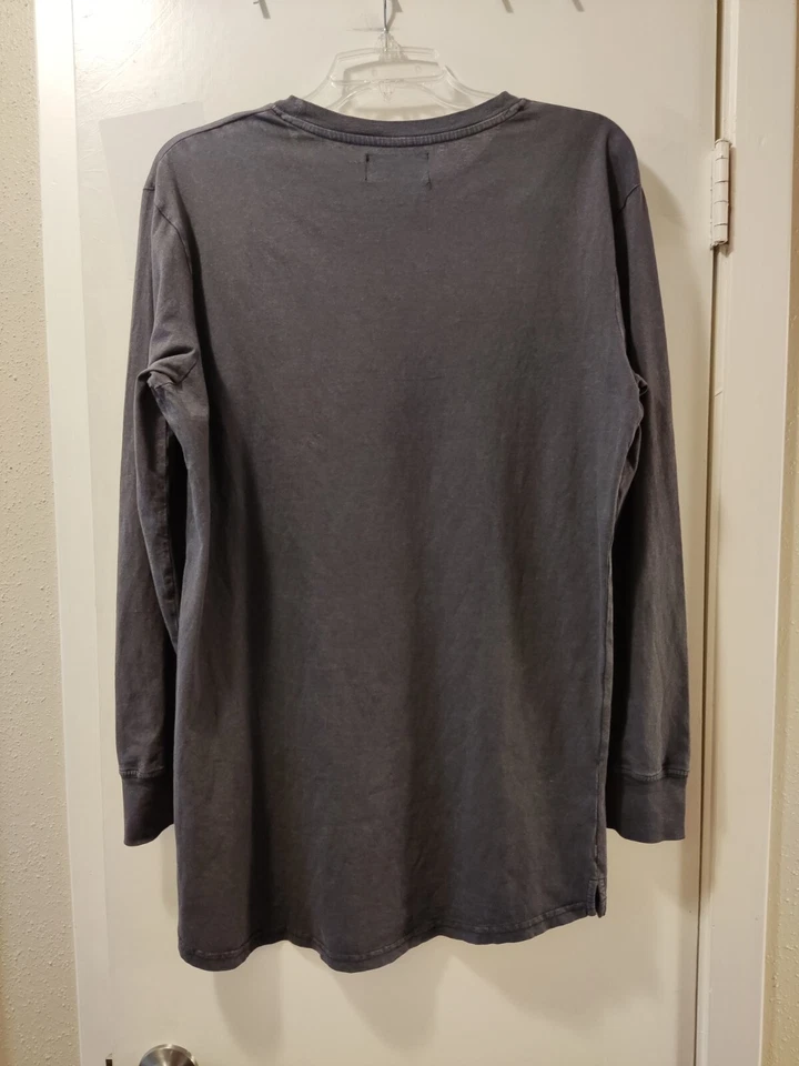 Cotton On Women's Grey Long Sleeve Floral Blouse Size M. P-T-P:20.5in - Image 3 of 3