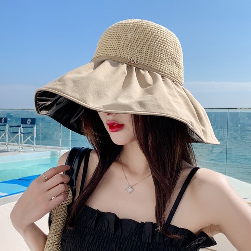 Women's Summer Wide Brim Cap UV 