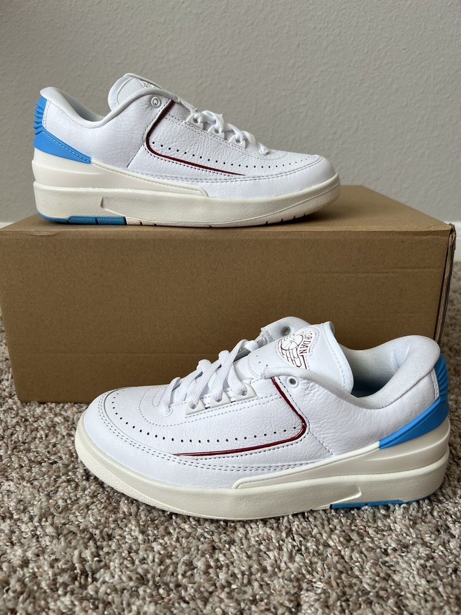 Nike WMNS Air Jordan 2 Retro Low UNC to Chicago White Blue DX4401 