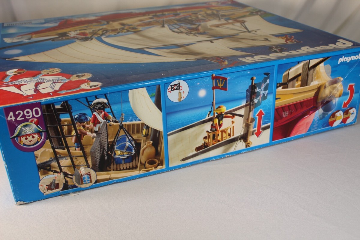 Bateau Pirates Playmobil 4290 Réf 20 - Occasion En Très Bon état