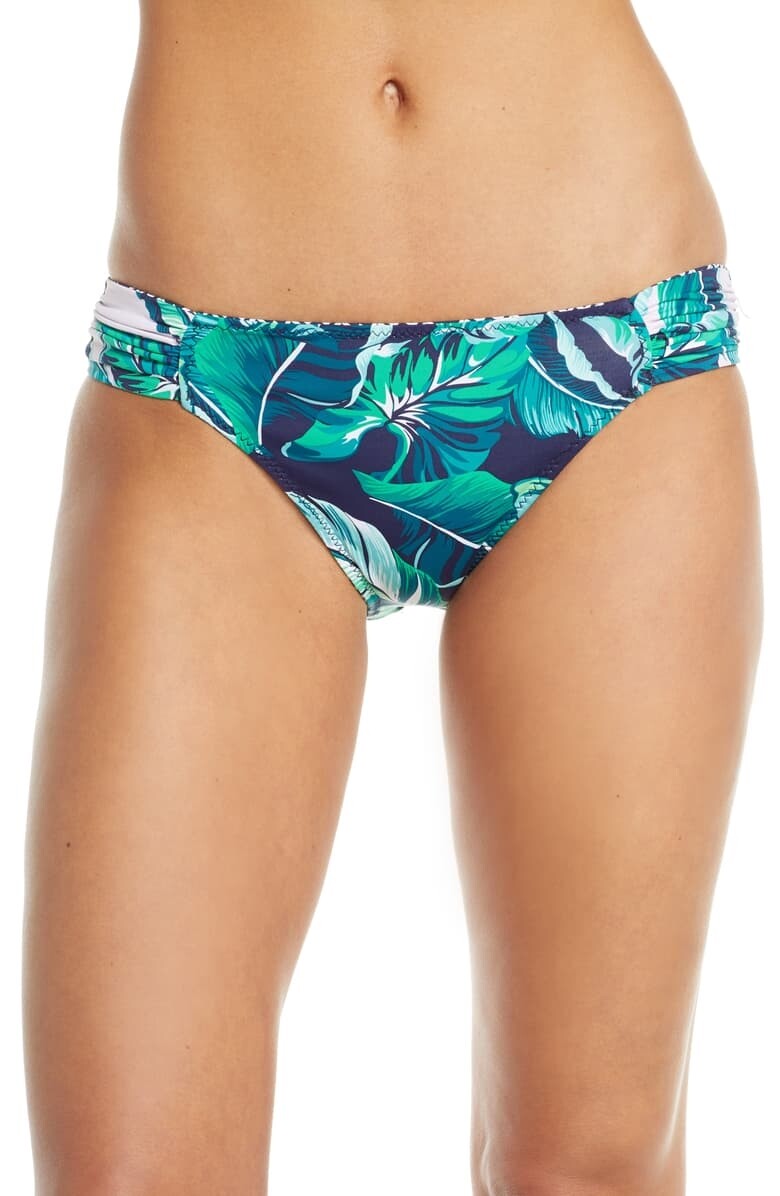 Tommy Bahama 239245 Womens Swimwear Palms Bikini Bottom Mare Navy