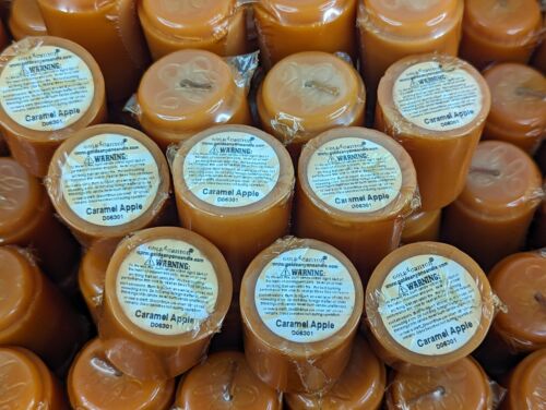 Gold Canyon Candle Co Caramel Apple Set of 5 Votive Size Holiday Scented Candles - Picture 3 of 7